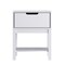 Emma and Oliver Samuel Kids Single-Drawer Night Stand with Solid Wood Frame, Side Table for Kids Bedroom with Open Shelf